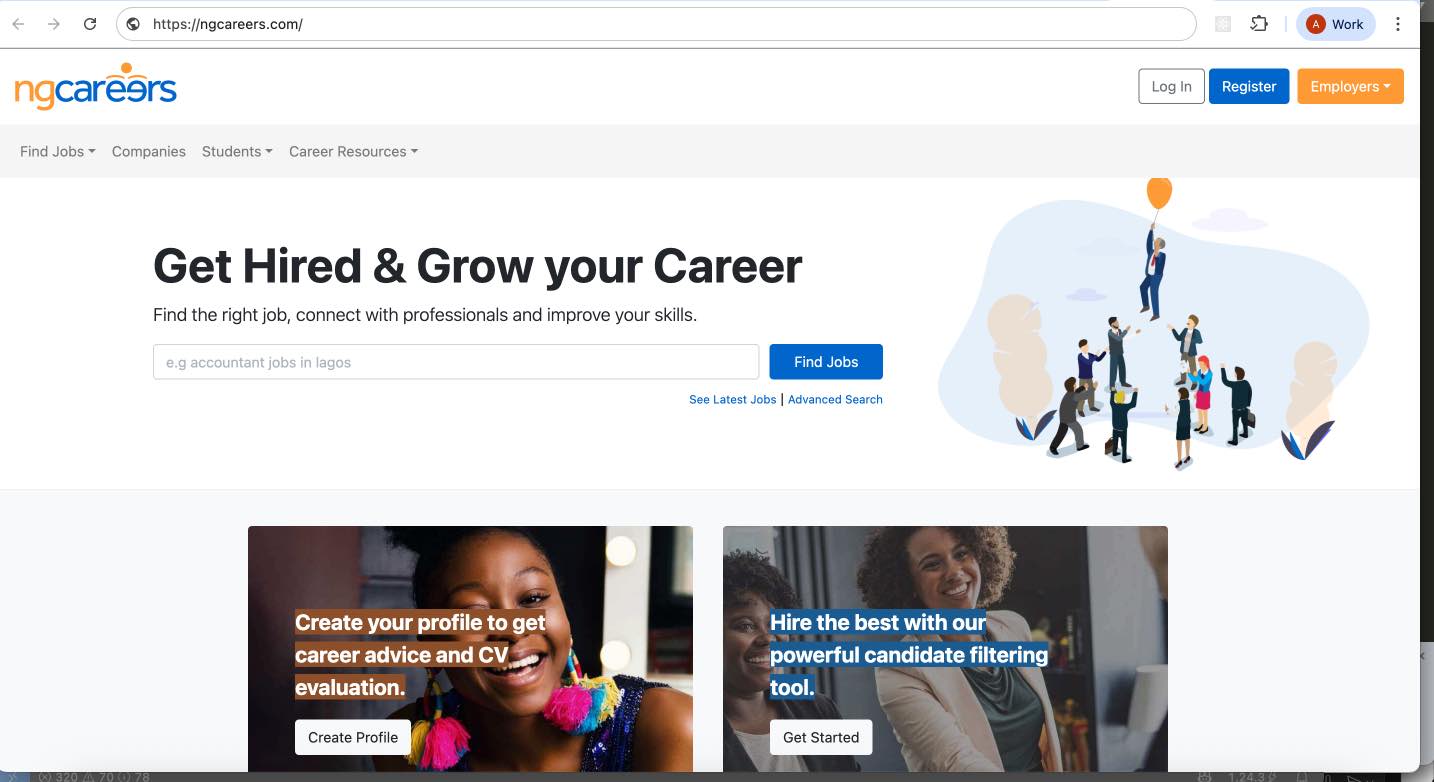 NGCareers Project